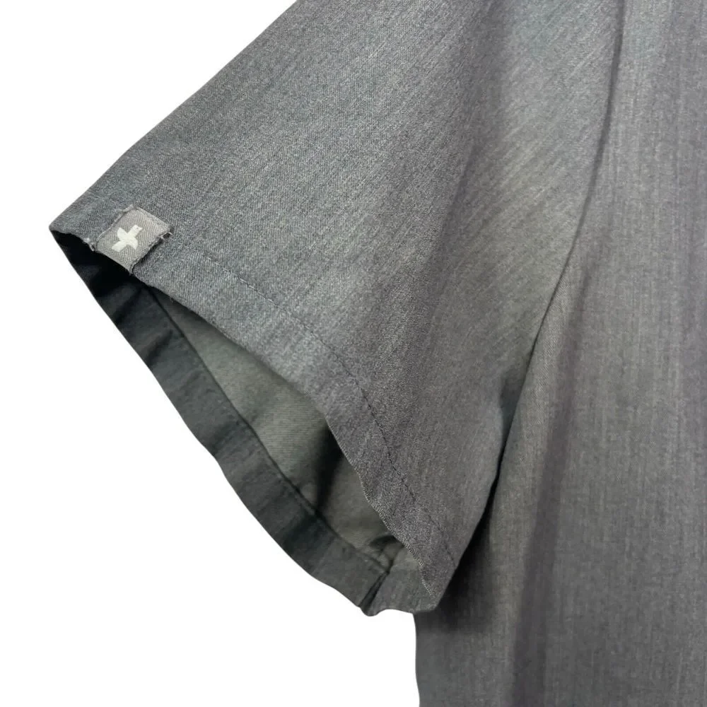 FIGS Women's Catarina One-Pocket‎ Scrub Top Graphite Gray Size Small - Picture 4 of 9